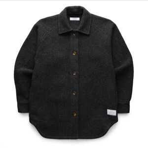 ANIAN Loft Coat Women's in Storm Size S EUC